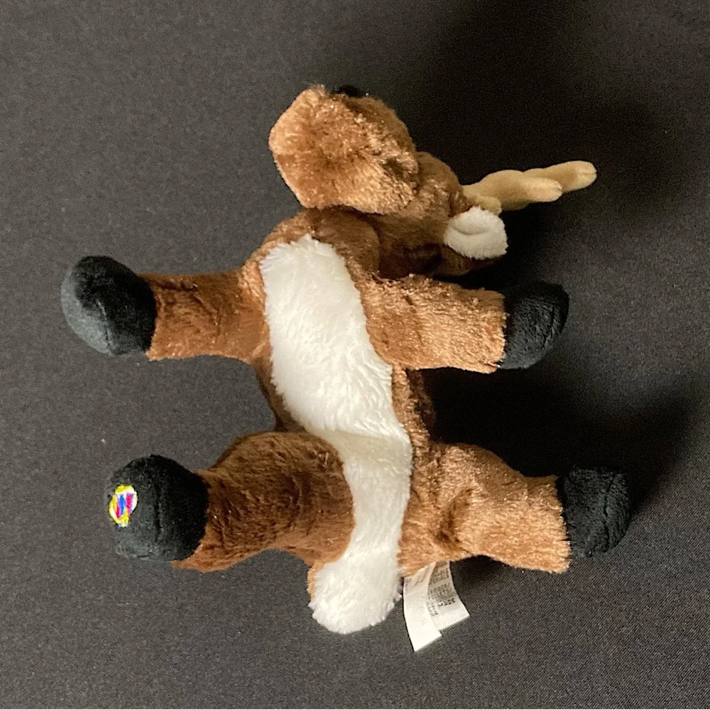 ⭐️ Almost Vintage 2007 Ganz Webkinz Reindeer Plush No Code